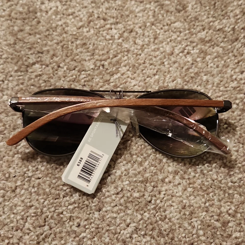 Yellow And Orange Frame Sunglasses